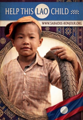 Affiche pour une association au laos